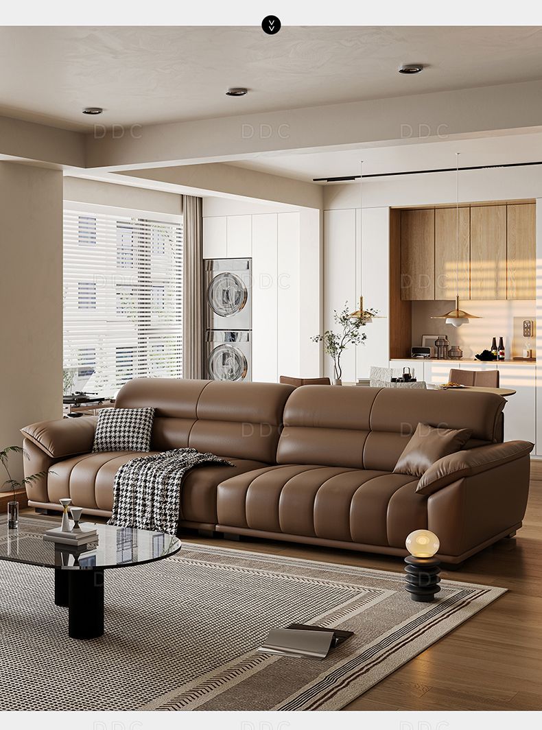 leather sofa